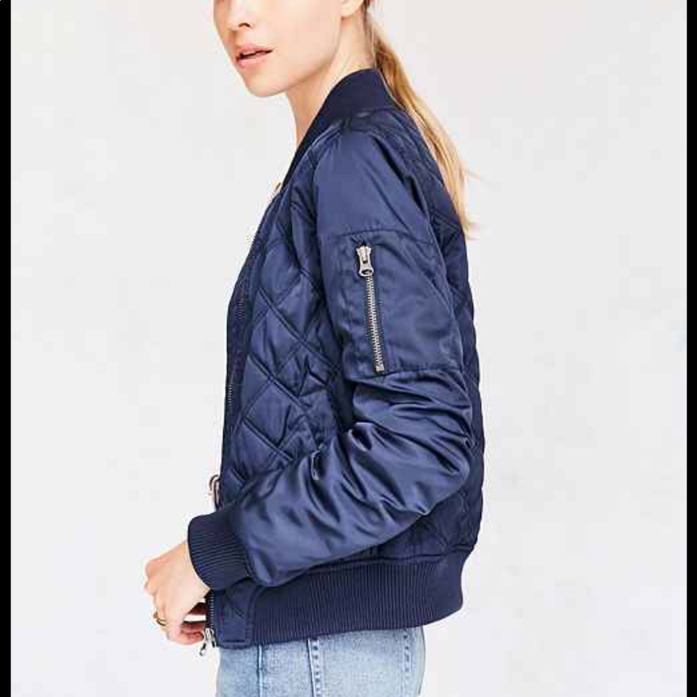 urban outfitters silence and noise bomber jacket